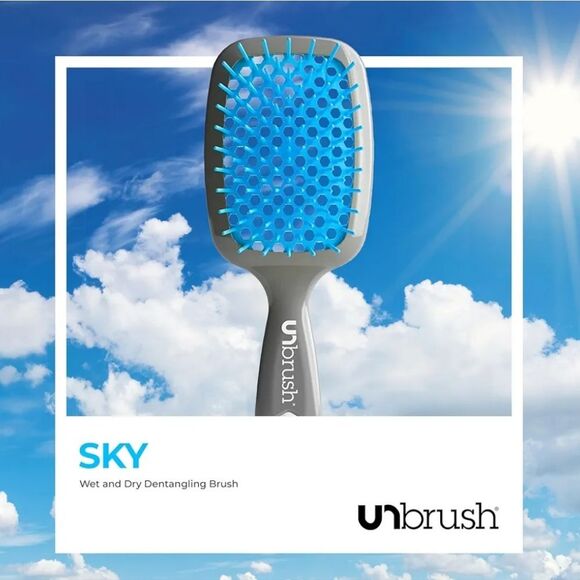 FHI Heat Unbrush Wet & Dry Detangling Brush - Sky - Picture 8 of 13